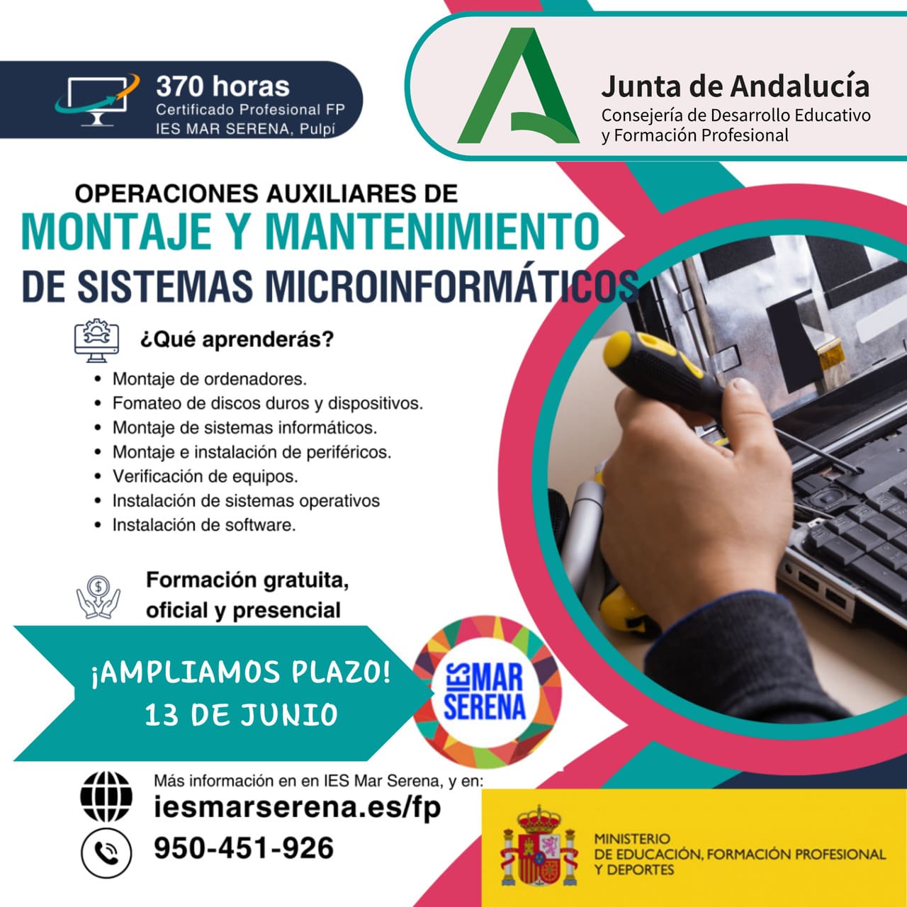 Certificado Profesional IFCT0108
